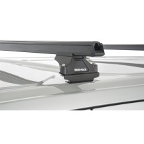 Kit 3 barres de toit noires Heavy Duty Ford Transit Custom robuste