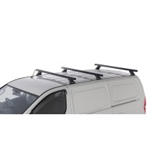 Kit 3 Barres de Toit Noire Heavy Duty Hyundai iLoad 2008-2021