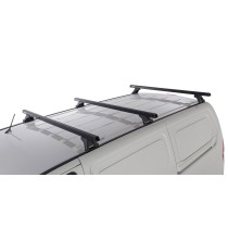 Kit 3 Barres de Toit Noire Heavy Duty Hyundai iLoad 2008-2021