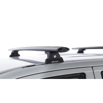 Barres de toit noires Vortex RLT600 pour Toyota Hilux Vigo 2005-2015