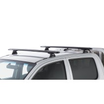 Barres de toit noires Vortex RLT600 pour Toyota Hilux Vigo 2005-2015