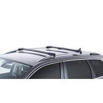 Kit 2 barres de toit noire Vortex StealthBar : robustesse & style