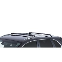 Kit 2 barres de toit noire Vortex StealthBar : robustesse & style