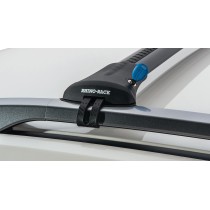 Kit 2 barres de toit noires Vortex StealthBar robuste, montage facile