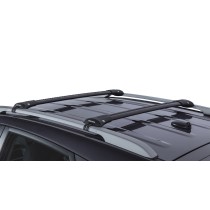 Kit 2 barres de toit noires Vortex StealthBar robuste, montage facile