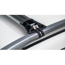 Kit 2 barres de toit noires Vortex StealthBar robuste, montage facile