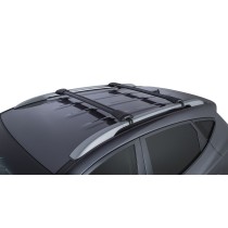 Kit 2 barres de toit noires Vortex StealthBar robuste, montage facile
