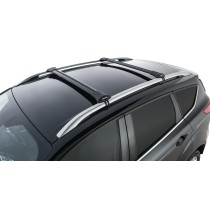 Kit 2 barres de toit noires Vortex StealthBar, robuste et design