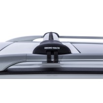 Kit 2 barres de toit noires Vortex StealthBar, robuste et design
