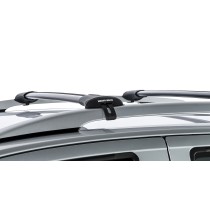 Kit 2 barres de toit noires Vortex StealthBar, robuste et design