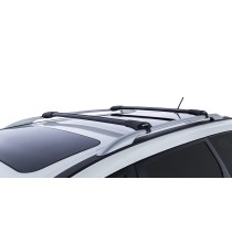 Kit 2 barres de toit noires Vortex StealthBar, robuste et design