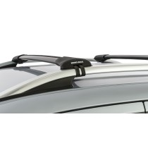 Kit 2 barres de toit noires Vortex StealthBar, robuste et design