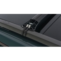 Kit 2 barres de toit noire Vortex StealthBar Rhino Rack robuste