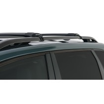 Kit 2 barres de toit noire Vortex StealthBar Rhino Rack robuste