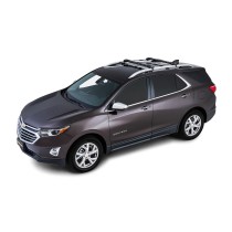 Barres de toit noires Vortex 785mm StealthBar – Rhino Rack robuste