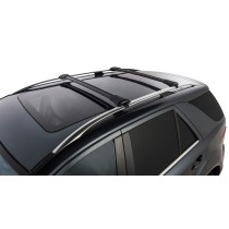 Kit 2 Barres de Toit Noires Vortex StealthBar Mercedes ML W164