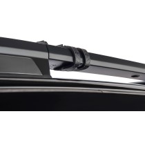 Kit 2 barres de toit noires Vortex StealthBar Rhino Rack robuste