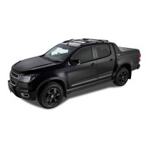 Kit 2 barres de toit noires Vortex StealthBar Rhino Rack robuste
