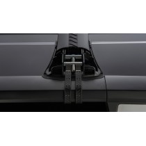 Kit 2 barres de toit noires Vortex StealthBar Rhino Rack robuste