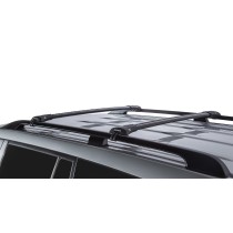 Kit 2 Barres de Toit Noires Vortex StealthBar Land Cruiser 200