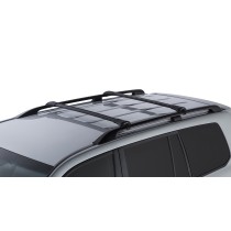 Kit 2 Barres de Toit Noires Vortex StealthBar Land Cruiser 200