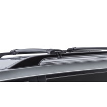 Kit 2 Barres de Toit Noires Vortex StealthBar Land Cruiser 200