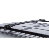 Kit 2 Barres de Toit Noires Vortex StealthBar Land Cruiser 200