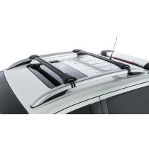  Kit 2 barres de toit noires Vortex StealthBar Rhino Rack robustes 