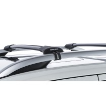  Kit 2 barres de toit noires Vortex StealthBar Rhino Rack robustes 