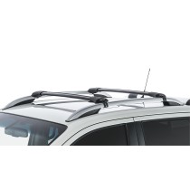  Kit 2 barres de toit noires Vortex StealthBar Rhino Rack robustes 