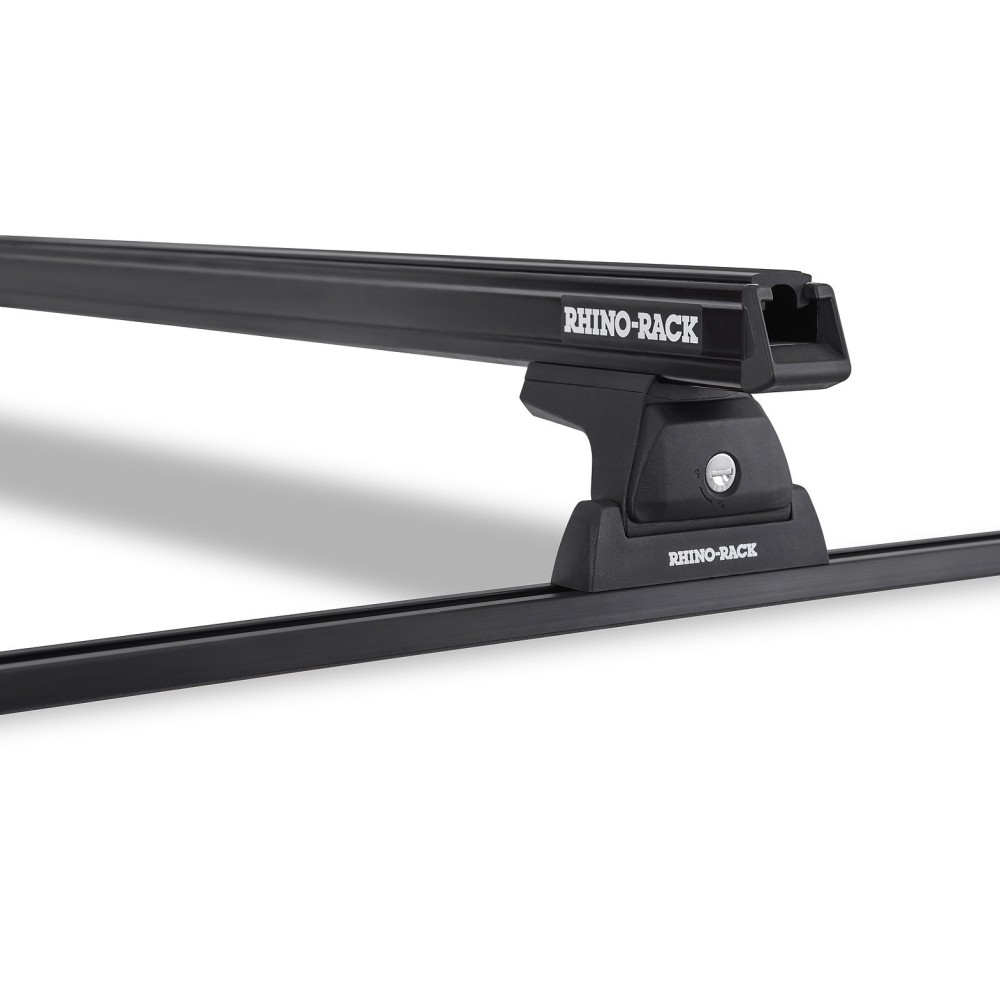 Barre de toit noire Rhino Rack Heavy Duty 1500mm pour pick-up 4x4