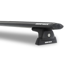 Barres de toit noires Vortex RLT600 Iveco Daily pick-up double cabine