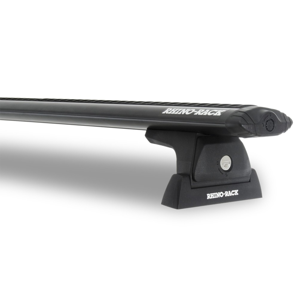 Barres de toit noires Vortex RLT600 Iveco Daily pick-up double cabine