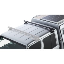 Barre de toit noire Vortex 1500mm Rhino Rack Land Cruiser 79