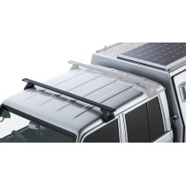 Barre de toit noire Vortex 1500mm Rhino Rack Land Cruiser 79