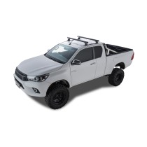 Barres de toit Rhino Rack HD Hilux Revo Xtra Cabine 2015+ robustes