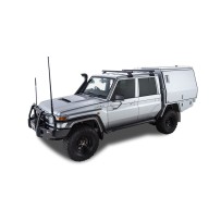 Kit 2 Barres de Toit Heavy Duty 1500mm Toyota Land Cruiser 79