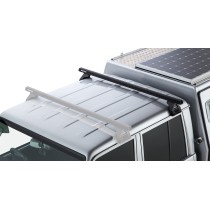 Barre de toit noire Heavy Duty 1500mm Toyota Land Cruiser 79