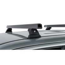 Barres de toit noires Heavy Duty Rhino Rack Amarok 2011-2023