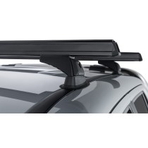 Barres de toit noires Heavy Duty Rhino Rack Amarok 2011-2023
