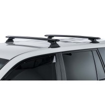 Barres de toit noires Vortex 1065mm pour Toyota Avensis 2001-2010