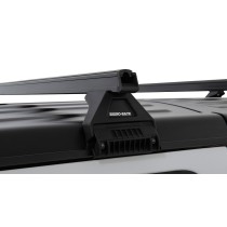 Barres de toit noires Heavy Duty Jeep Wrangler JL 2019+ Rhino Rack
