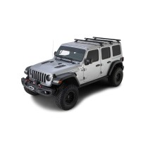 Kit 3 barres de toit Rhino-Rack Heavy Duty Jeep Wrangler JL