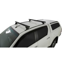Barres de toit Heavy Duty 1250mm Rhino Rack pour Hilux Revo 2015+