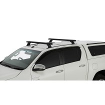 Barres de toit Heavy Duty 1250mm Rhino Rack pour Hilux Revo 2015+