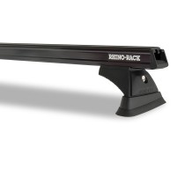 Barres de toit noires 1250mm Heavy Duty pour VW Caddy 2010-2021