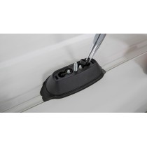 Barres de toit Heavy Duty 1650mm Hiace VI - Kit 3 Rhino Rack robuste