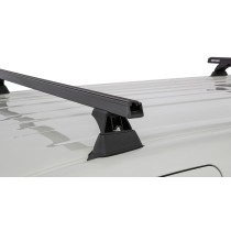 Barres de toit Heavy Duty 1650mm Hiace VI - Kit 3 Rhino Rack robuste