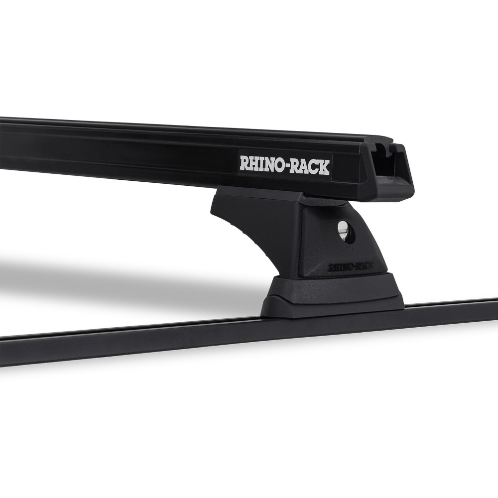 Barres de toit noires 1250mm Rhino Rack Heavy Duty pour pick-up