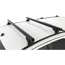 Barres de toit noires 1250mm Rhino Rack Heavy Duty pour pick-up